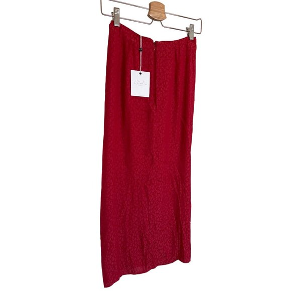 L'Academie The Maryam Skirt Lava Red - Picture 9 of 9